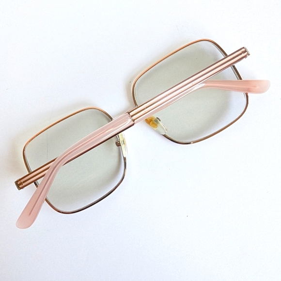 Tory Burch Rose Gold Pink Rectangular Eyeglass Frames TY 1070 🩷 - Picture 7 of 14